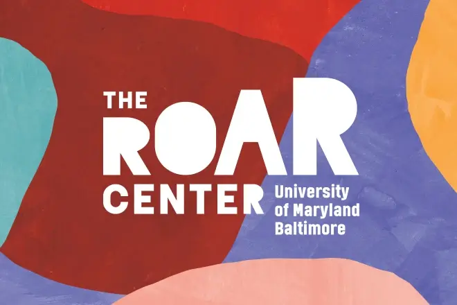 The ROAR Center University of Maryland Baltimore logo
